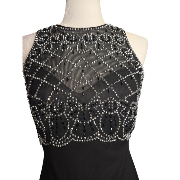 Cachet  Y2K Vintage  studded sleeveless Dress USA  size 6 NWT - Picture 2 of 7